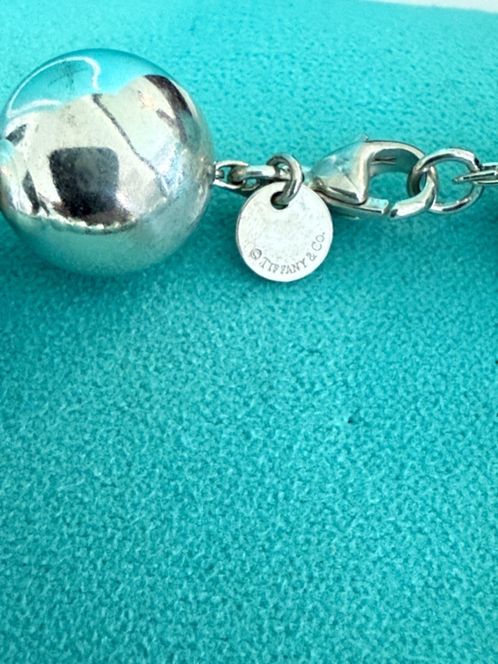 LARGE  14mm Hardware Bead Bracelet - Tiffany & Co. VINTAGE, RARE, RETIRED - Picture 7 of 14